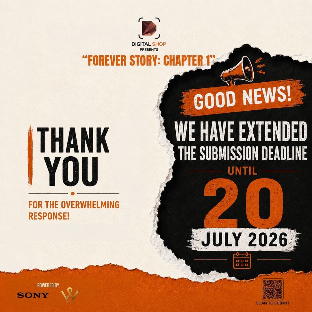 Good News! We have extended the submission deadline